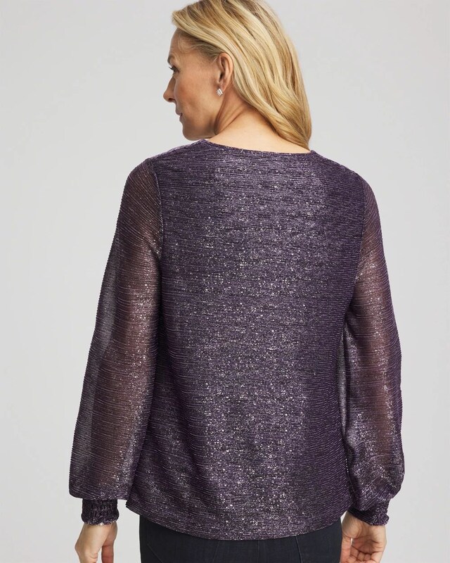 Foiled Bodre Top - image 3